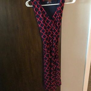 Flattering jersey wrap dress